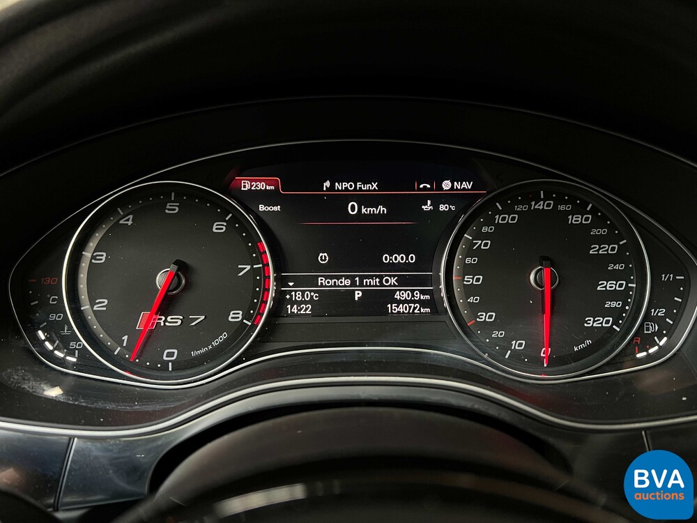 Audi RS7 Sportback 4.0 TFSI Quattro AKRAPOVIC-Org. NL-560PS 2015, 1-ZKX-84.
