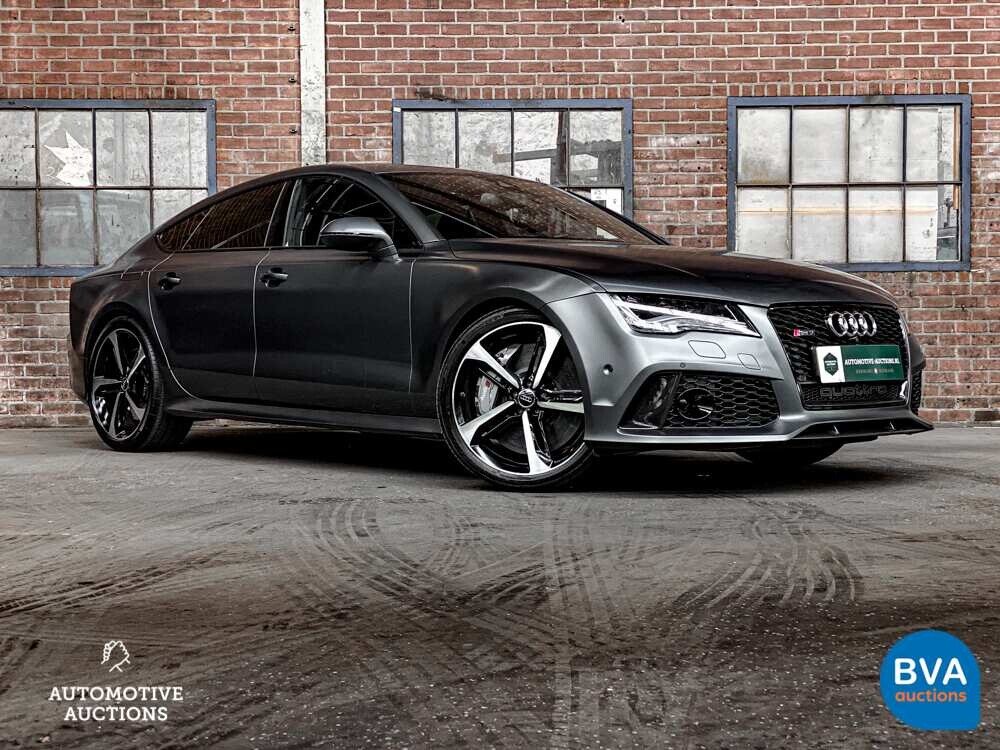 Audi RS7 Sportback 4.0 TFSI Quattro AKRAPOVIC-Org. NL-560PS 2015, 1-ZKX-84.