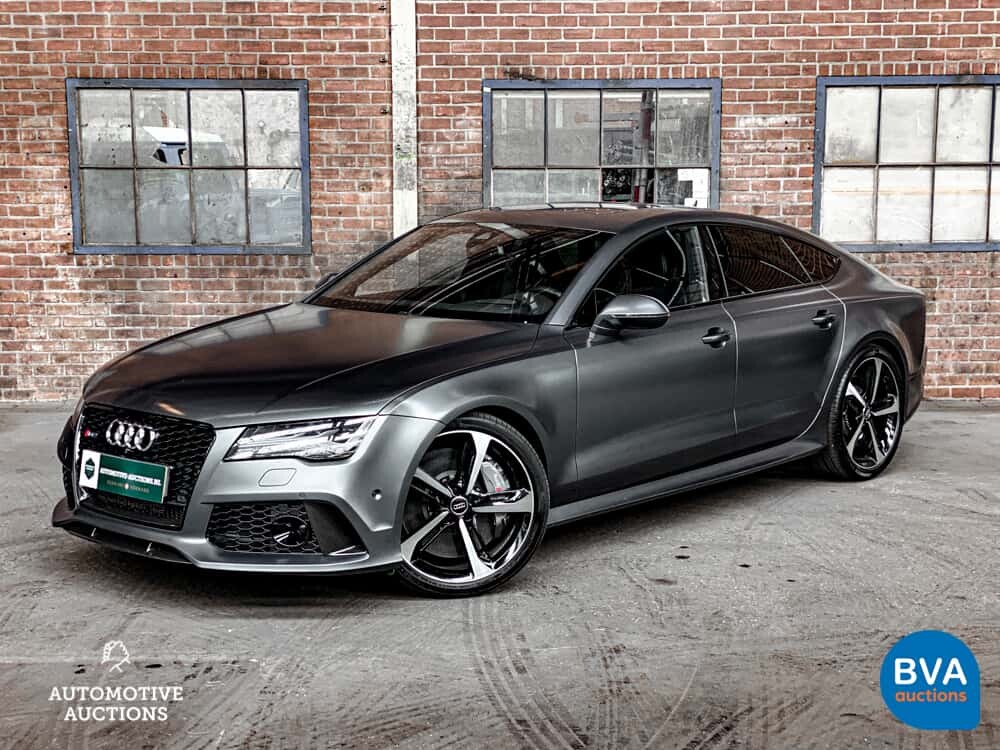 Audi RS7 Sportback 4.0 TFSI Quattro AKRAPOVIC-Org. NL-560PS 2015, 1-ZKX-84.