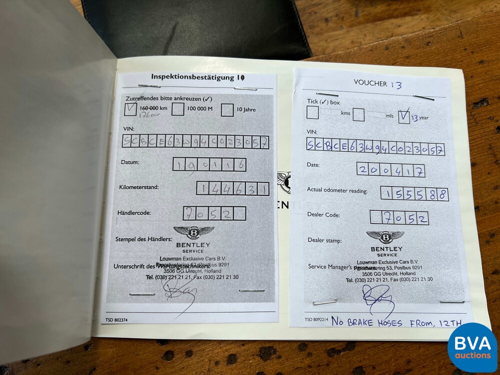 Bentley Continental GT Coupé 6.0 W12 560 PS 2004 YOUNGTIMER, 47-XTF-4.