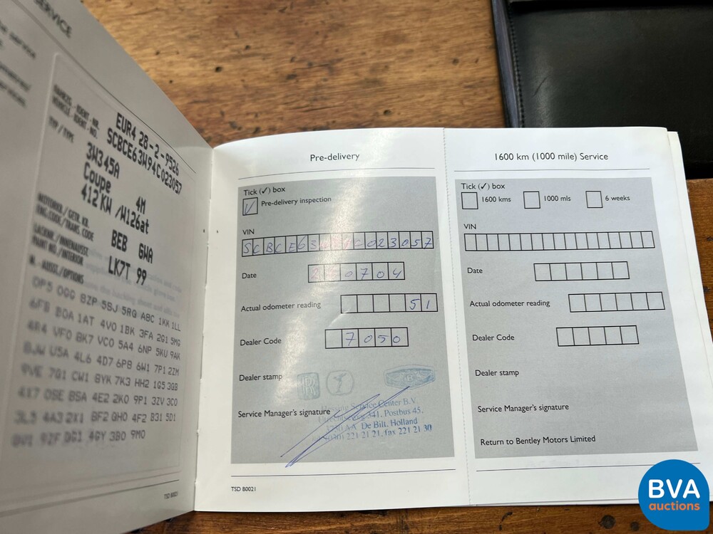 Bentley Continental GT Coupé 6.0 W12 560 PS 2004 YOUNGTIMER, 47-XTF-4.