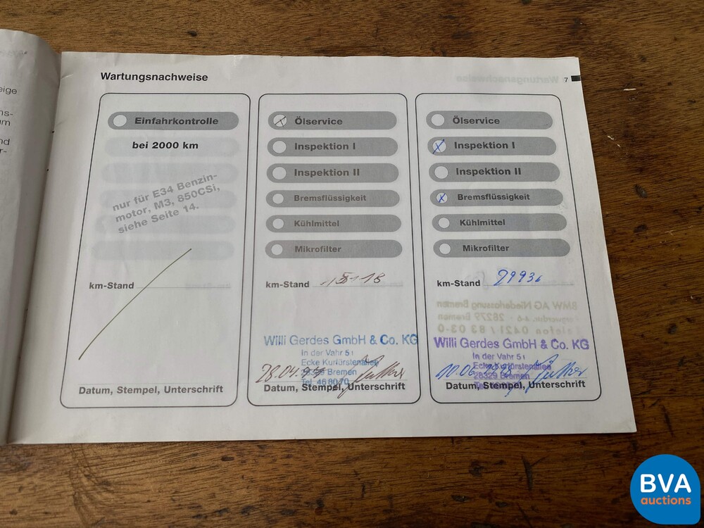 BMW 850 Ci5.4 V12 326pk M73 Motor 1 oder 1218 8er-Serie.