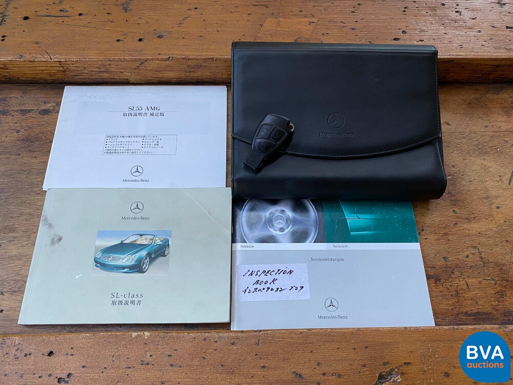 Mercedes SL55 AMG 5.5 V8 476PS 2002 -YOUNGTIMER-.