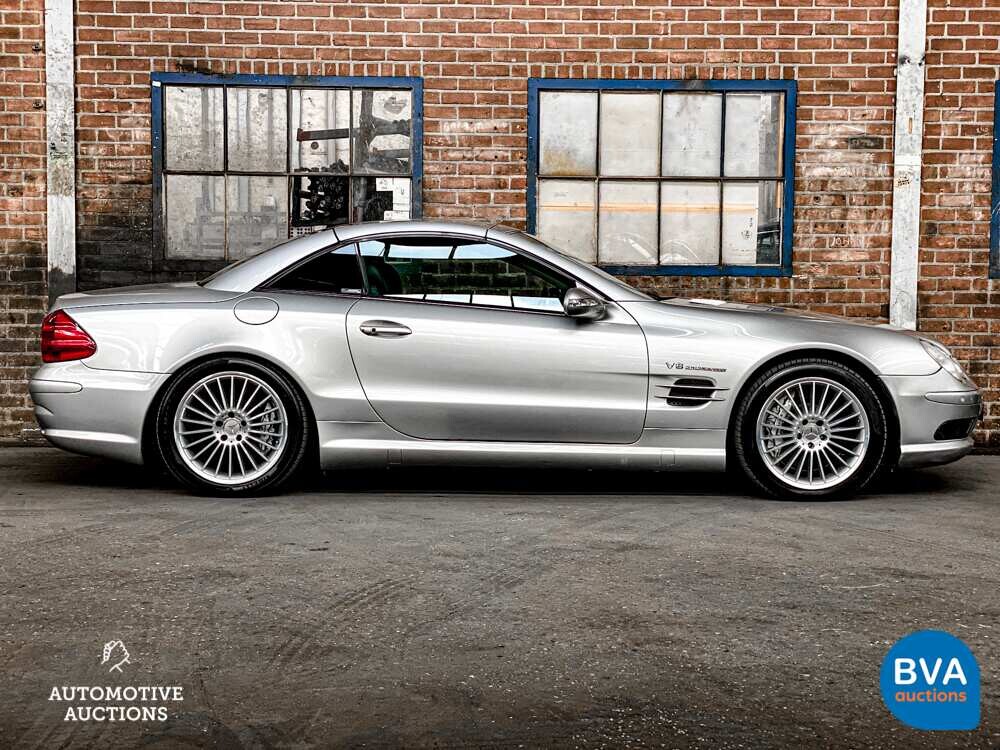 Mercedes SL55 AMG 5.5 V8 476PS 2002 -YOUNGTIMER-.