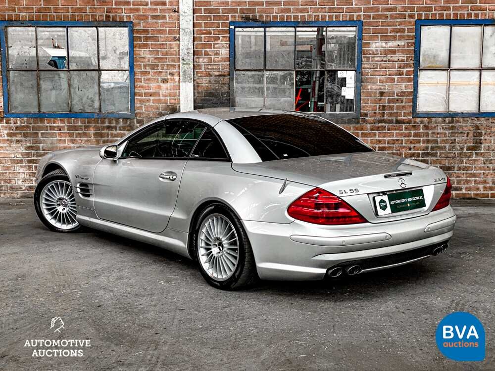 Mercedes SL55 AMG 5.5 V8 476PS 2002 -YOUNGTIMER-.