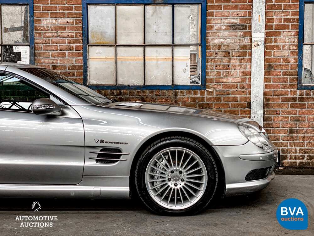 Mercedes SL55 AMG 5.5 V8 476PS 2002 -YOUNGTIMER-.
