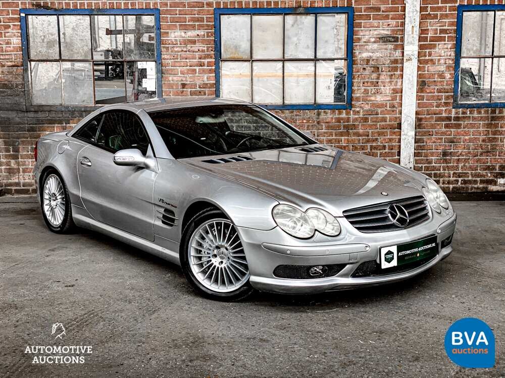 Mercedes SL55 AMG 5.5 V8 476PS 2002 -YOUNGTIMER-.