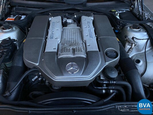 Mercedes SL55 AMG 5.5 V8 476pk 2002 -YOUNGTIMER- 