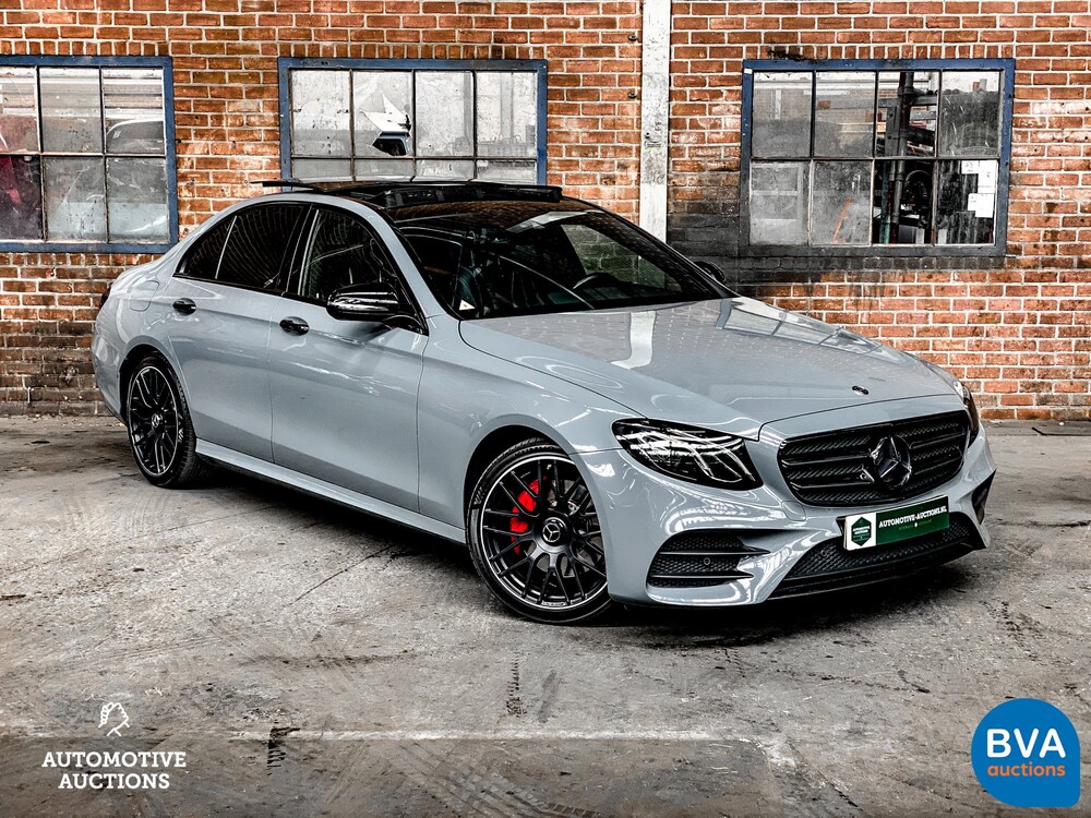 Mercedes-Benz E200 Business Solution AMG E-Klasse 184PS 2018 -Org. NL-, SH-413-D.