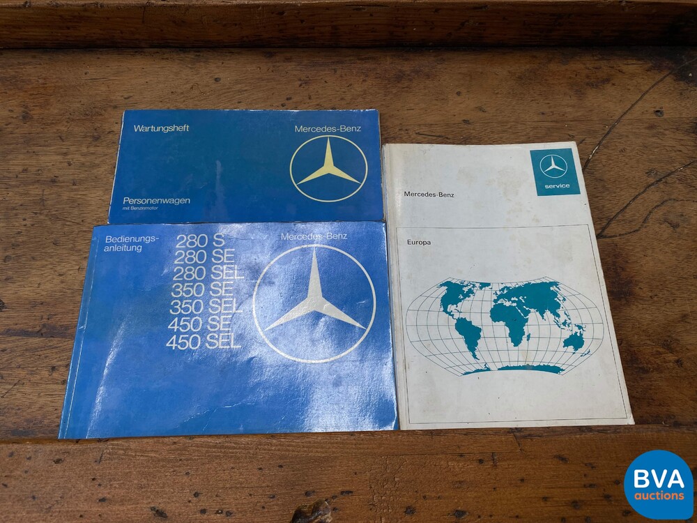 Mercedes-Benz 450 SE S-Klasse 258 PS 1977, 08-YB-12.