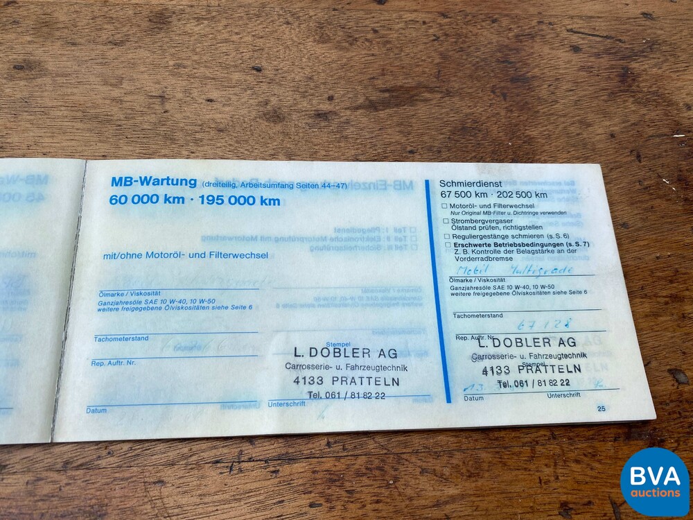 Mercedes-Benz 450 SE S-Klasse 258 PS 1977, 08-YB-12.