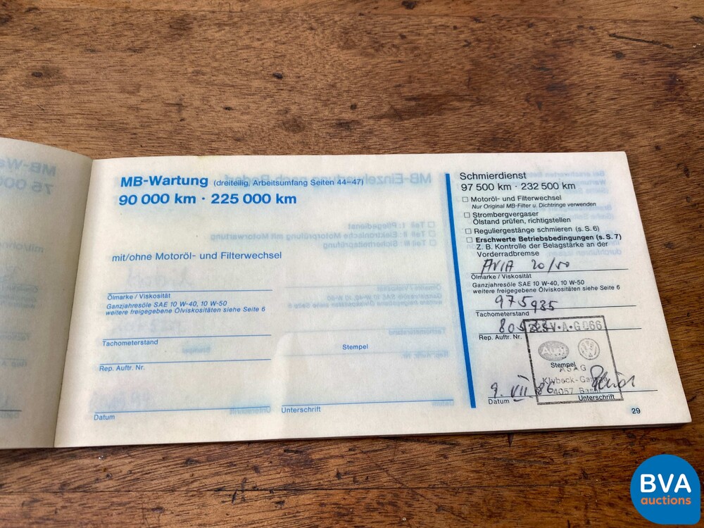 Mercedes-Benz 450 SE S-Klasse 258 PS 1977, 08-YB-12.