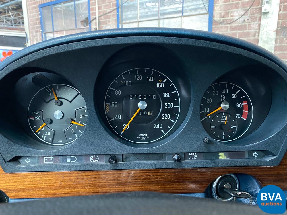 Mercedes-Benz 450 SE S-Klasse 258 PS 1977, 08-YB-12.