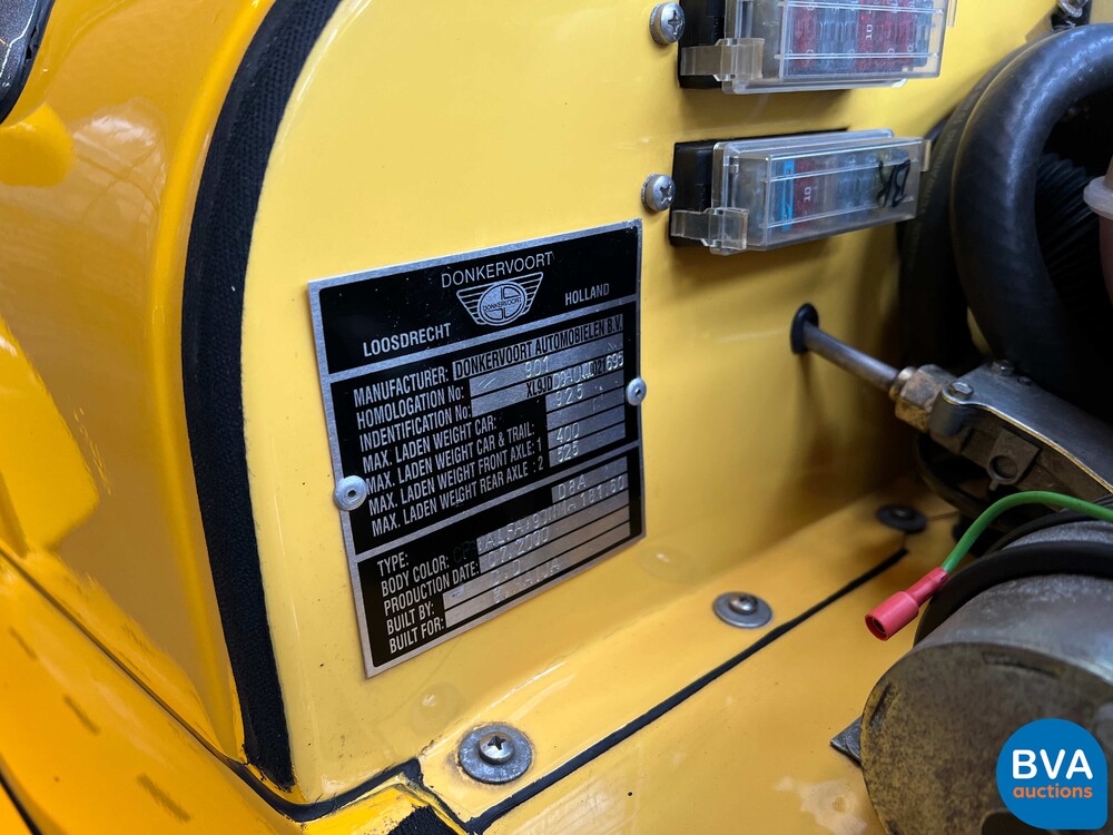 Donkervoort D8 1.8 Audi 180/R Touring 250 PS 2000 BREITSPUR, RN-896-G.