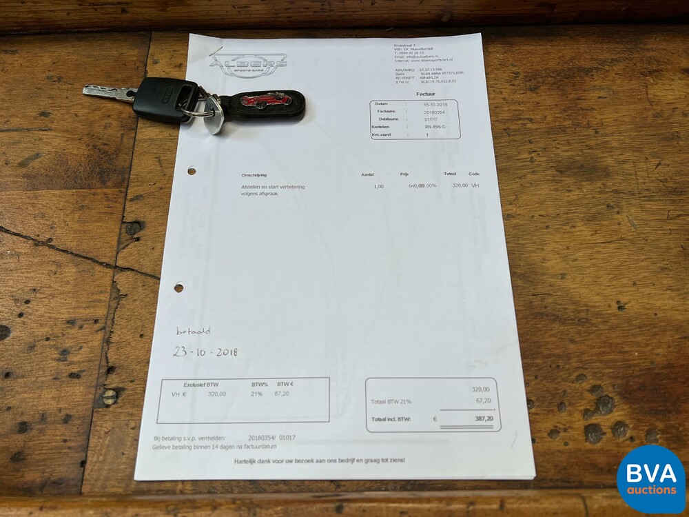 Donkervoort D8 1.8 Audi 180/R Touring 250 PS 2000 BREITSPUR, RN-896-G.