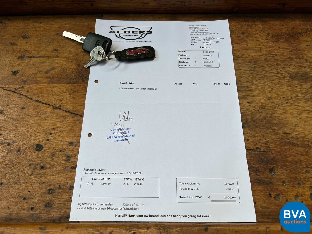 Donkervoort D8 1.8 Audi 180/R Touring 250 PS 2000 BREITSPUR, RN-896-G.