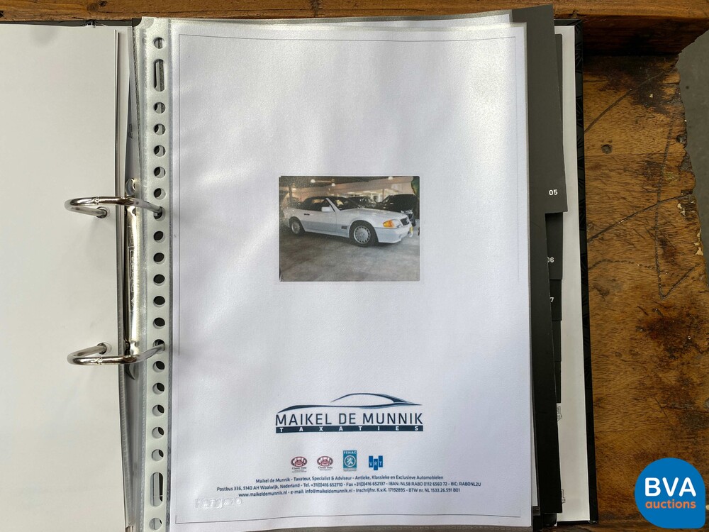 Mercedes-Benz SL500 Roadster 5.0L V8 Cabriolet 326PS 1991 14.995 km.