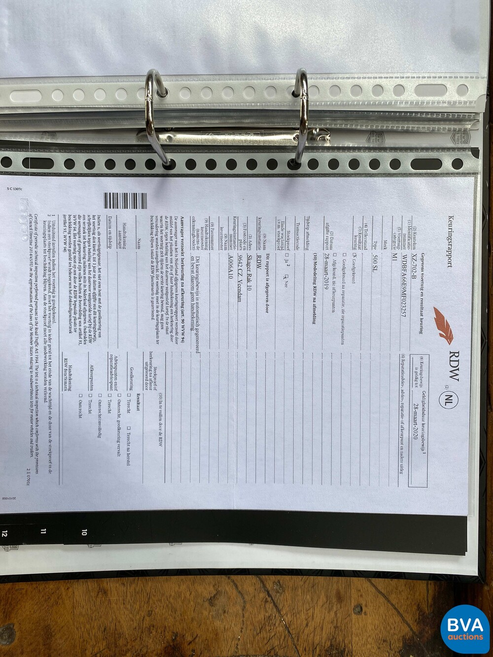 Mercedes-Benz SL500 Roadster 5.0L V8 Cabriolet 326PS 1991 14.995 km.