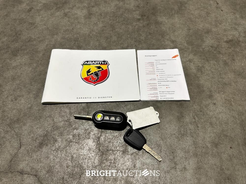 Fiat 595 Abarth Competizione 70th Anniversary 500 1.4 T-Jet 179pk 2019, L-877-RV