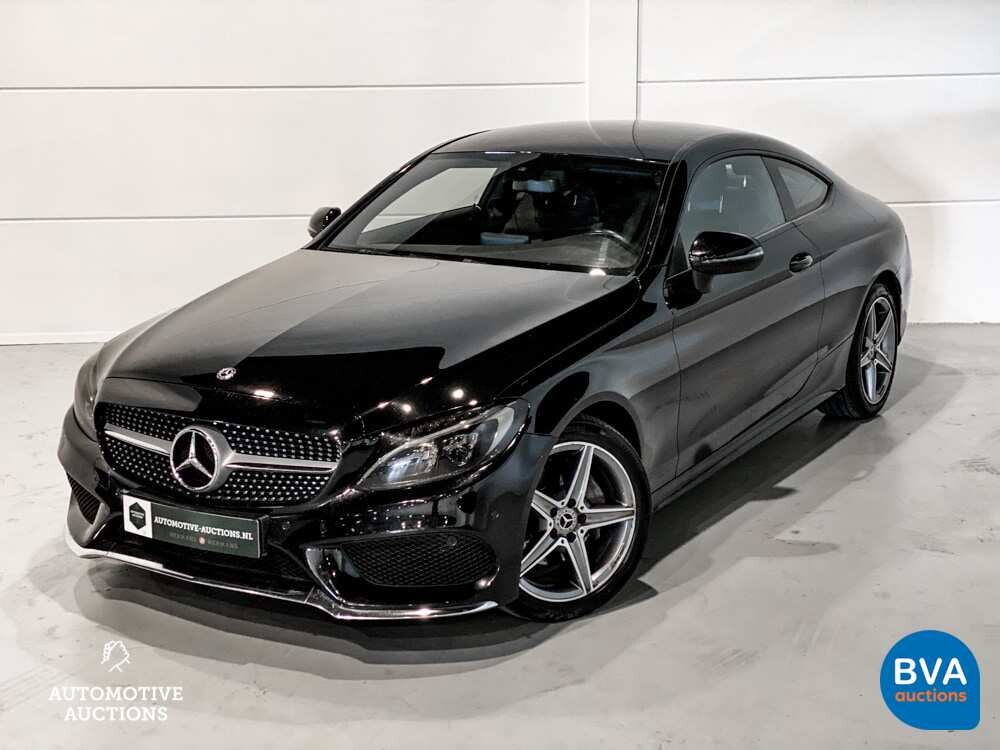 2017 Mercedes-Benz C180 coupe AMG C-Class 156pk, G-955-VT.