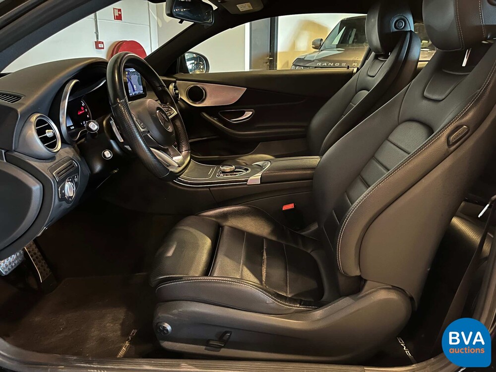 2017 Mercedes-Benz C180 coupe AMG C-Class 156pk, G-955-VT.