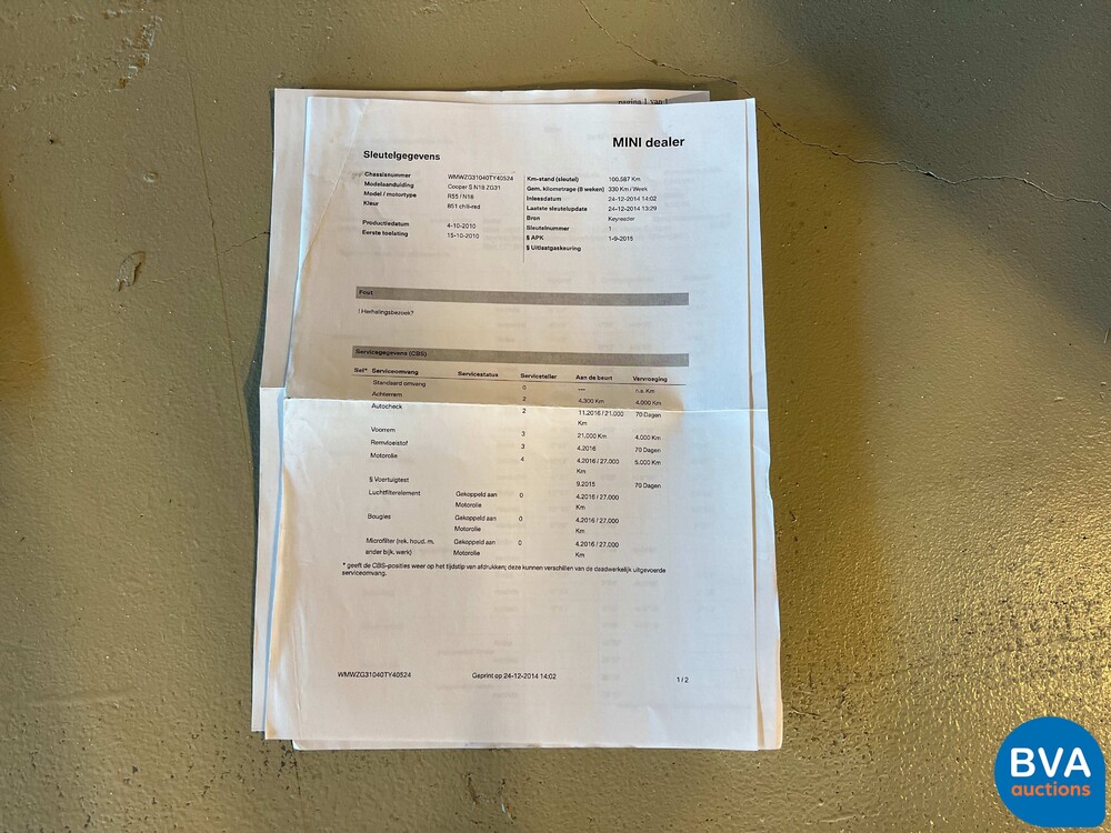 Mini Clubman 1.6 Cooper S Chile 184hp 2010, 9-XZH-04.