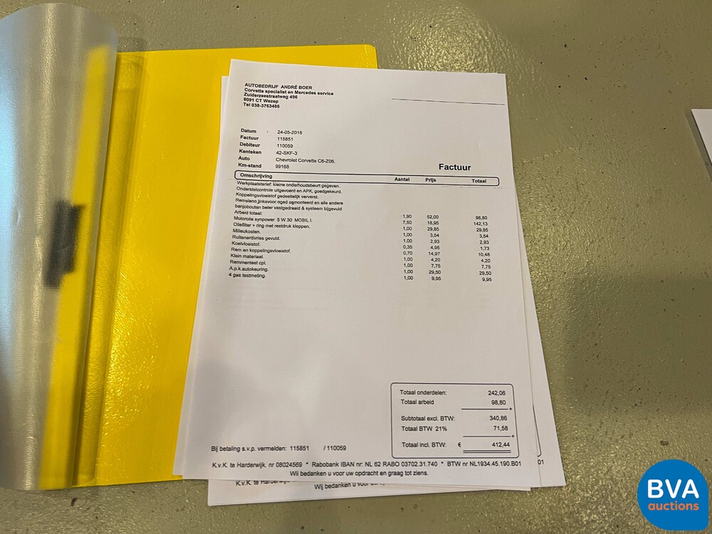 Korvette C6 Z06 7.0 513 PS Coupé 515 PS 2007, 42-SXF-3.