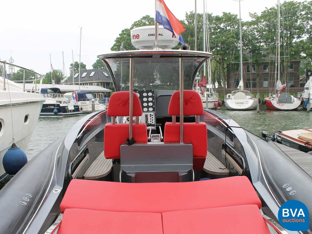 Albatro Racing 32 Open 600hp Speedboat RIB Powerboat 2012.