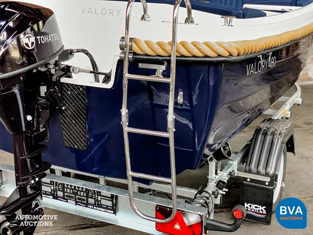Valory Sloop 480 Boat 9.8hp 2022 -NEW-.