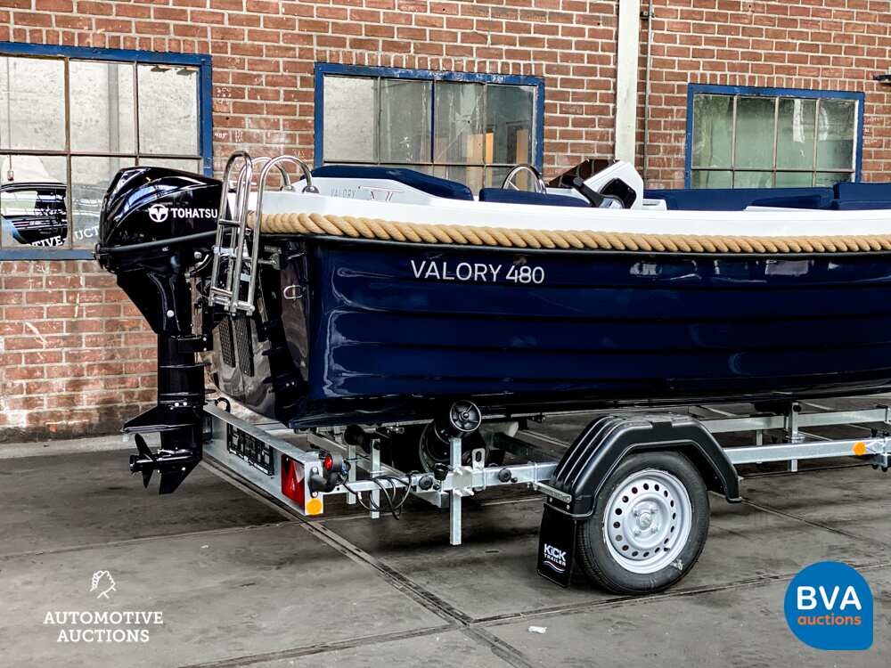 Valory Sloop 480 Boat 9.8hp 2022 -NEW-.