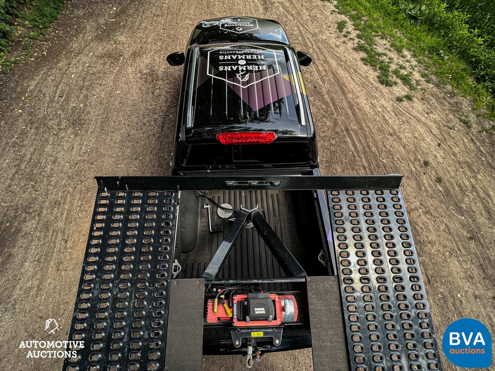 Fifthwheel Bolle Semitrailer car transporter 2016 BE-Combination Auto-ambulance 3 cars, OP-09-BX.