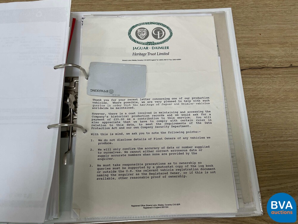 Jaguar Mark V DHC 170hp 1951, AM-72-75.