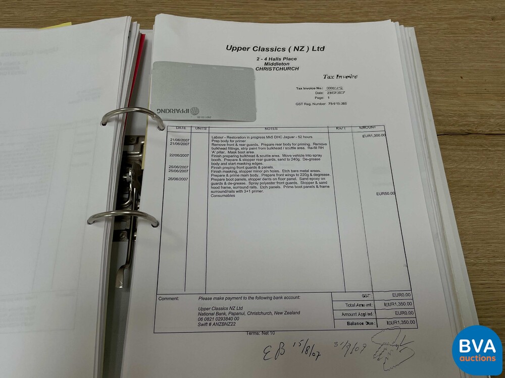 Jaguar Mark V DHC 170hp 1951, AM-72-75.