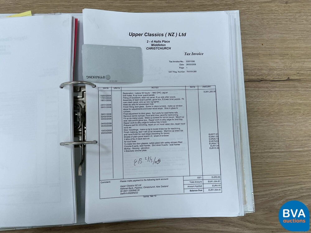 Jaguar Mark V DHC 170hp 1951, AM-72-75.