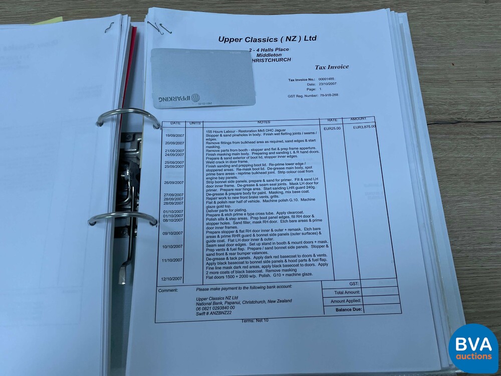 Jaguar Mark V DHC 170hp 1951, AM-72-75.