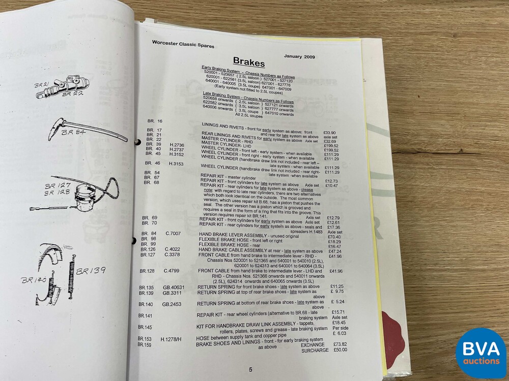 Jaguar Mark V DHC 170hp 1951, AM-72-75.