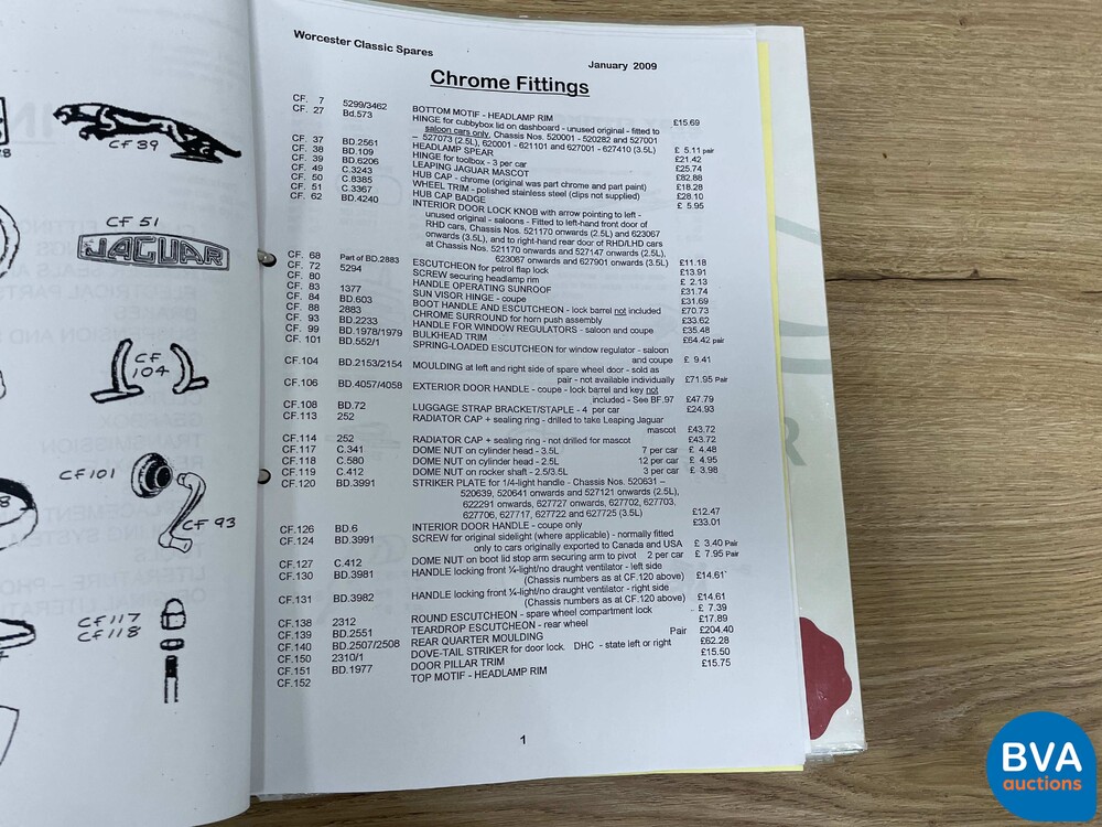 Jaguar Mark V DHC 170hp 1951, AM-72-75.