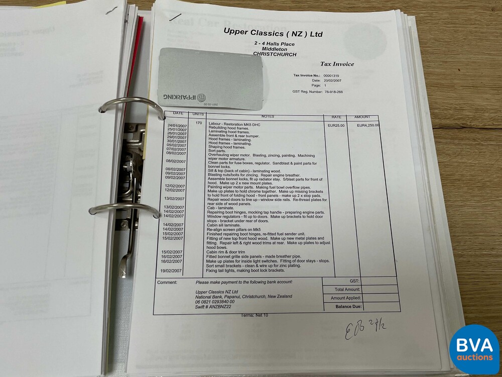 Jaguar Mark V DHC 170hp 1951, AM-72-75.