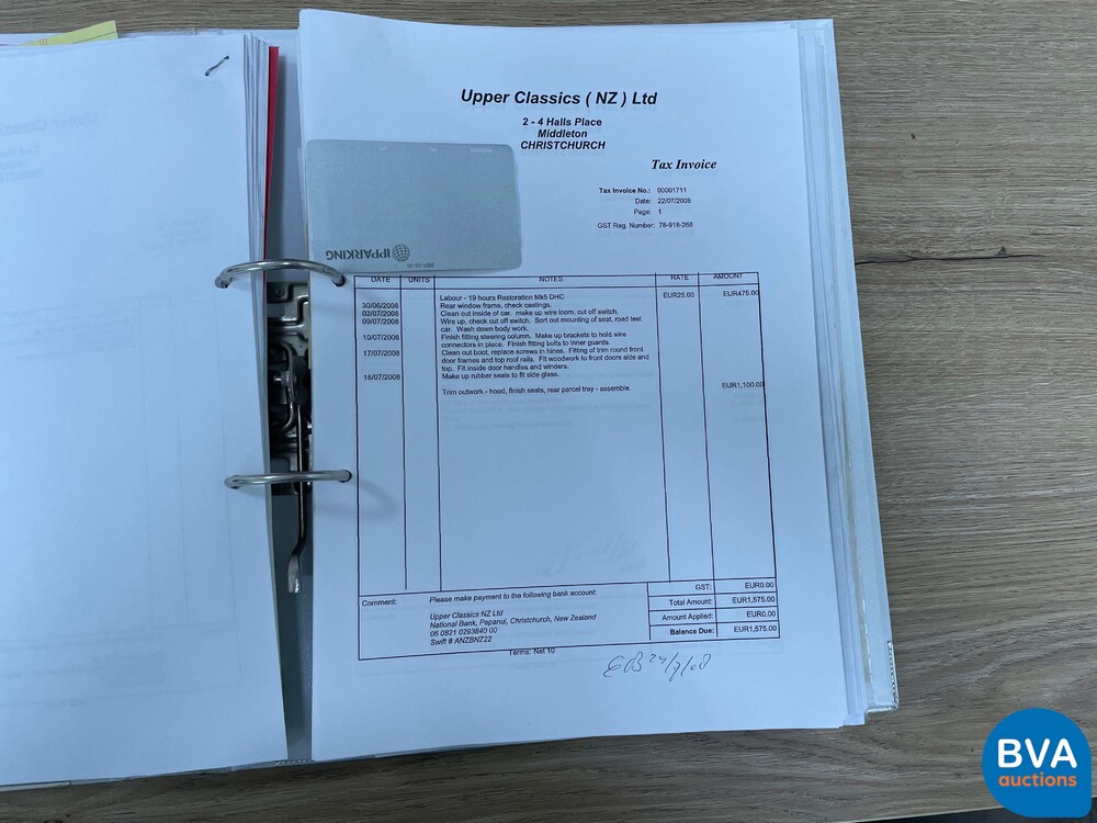 Jaguar Mark V DHC 170hp 1951, AM-72-75.