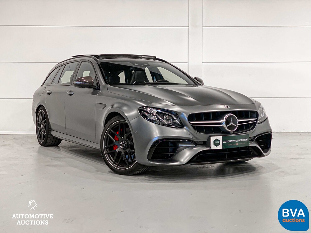 Mercedes Benz E63s AMG Estate 4.0 V8 612pk 4MATIC 2017 NW-Model, RH-016-B.