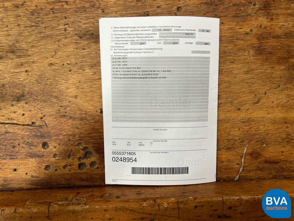 Mercedes-Benz C350e Estate Lease Edition C-Klasse 211PS 2015 -Org. NL-, GT-107-R.