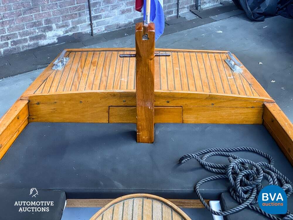 Notarboot / Autoboot Teakholz Vetus 1920.