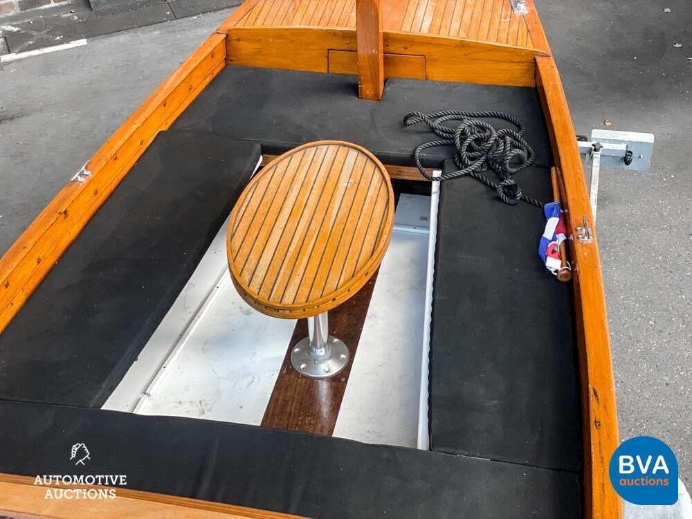 Notarboot / Autoboot Teakholz Vetus 1920.