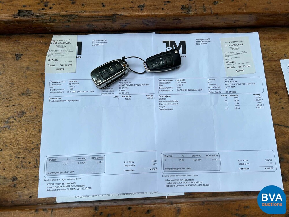 Audi S4 Avant 4.2 V8 quattro Pro Line 344 PS 2006, 67-XB-NT.