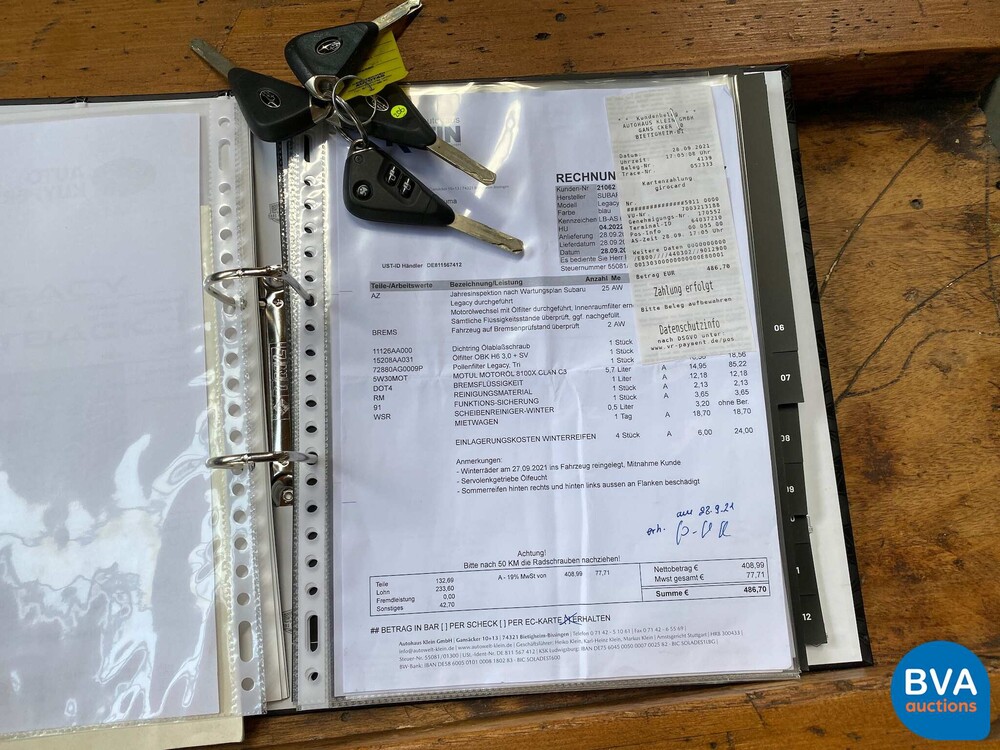 Subaru Legacy Touring Wagon 3.0R AWD 245PS 2005 -YOUNGTIMER-, N-964-PD.