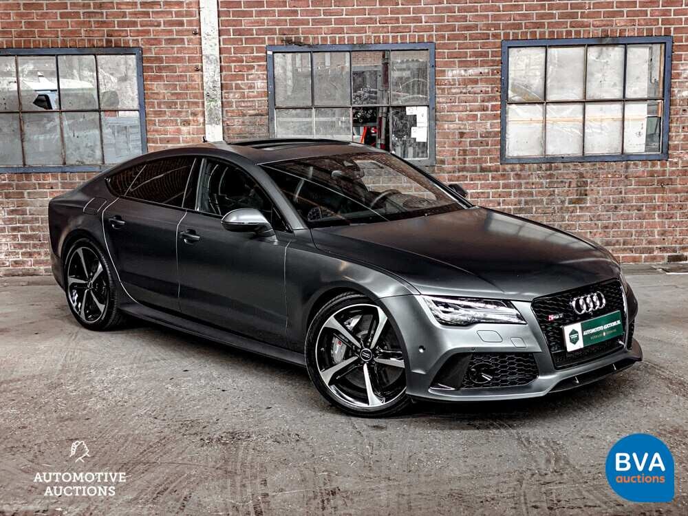 Audi RS7 Sportback 4.0 TFSI Quattro AKRAPOVIC-Org. NL-560PS 2015, 1-ZKX-84.