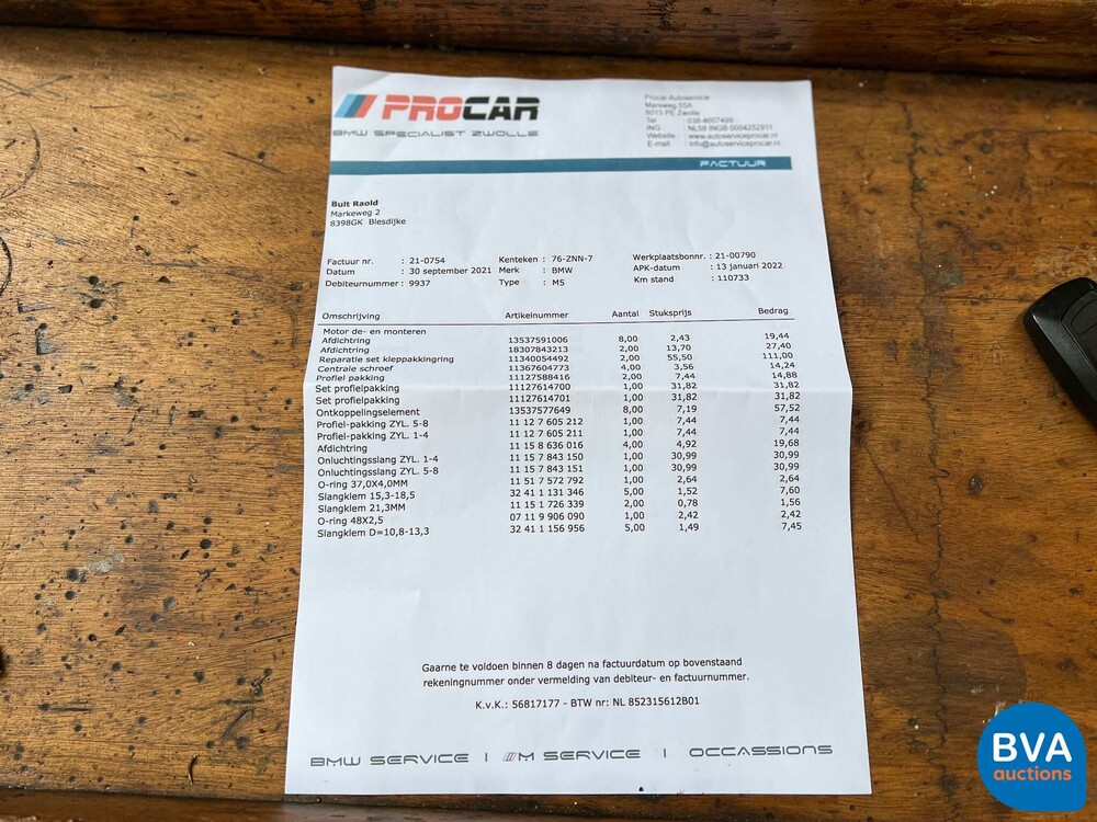 BMW M5 5er 560PS f10 M-Performance 2013 -Org. NL-, 76-ZNN-7.