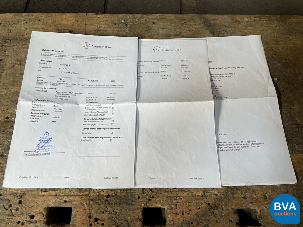 Mercedes Benz C63s AMG Edition 14.0 V8 C-Klasse Kombi 510PS 2016, ZN-002-Z.