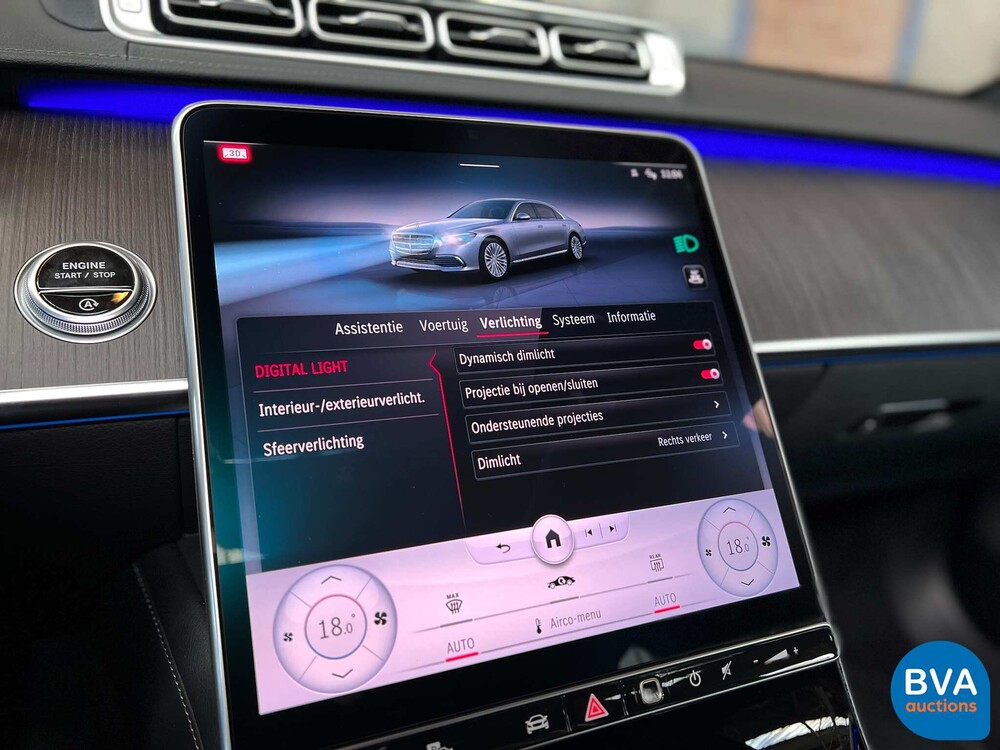 Mercedes-Benz S350d 4Matic 286pk S-Klasse 2021 -NW-MODELL- -GARANTIE-.