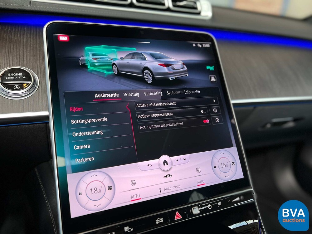 Mercedes-Benz S350d 4Matic 286pk S-Klasse 2021 -NW-MODELL- -GARANTIE-.